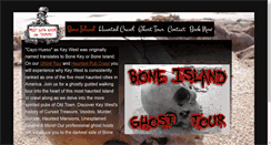 Desktop Screenshot of boneislandghosttours.com